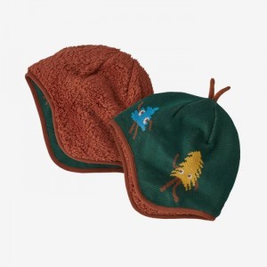 Patagonia Baby Reversible Beanie Lasten Pipo Vihreä Suomi | CR4189-1906