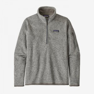 Patagonia Better Sweater® 1/4-Zip Fleece Naisten Villapaita Valkoinen Suomi | NX3606-6784