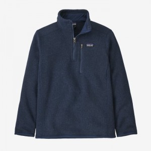 Patagonia Better Sweater® 1/4-Zip Fleece Lasten Villapaita Laivastonsininen Suomi | UX469-0997