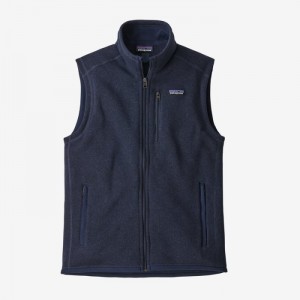 Patagonia Better Sweater® Fleece Vest Miesten Liivi Laivastonsininen Suomi | AR2543-5284