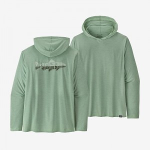 Patagonia Capilene® Cool Daily Graphic Hoody - Relaxed Fit Miesten Huppari Vihreä Suomi | KJ912-8617