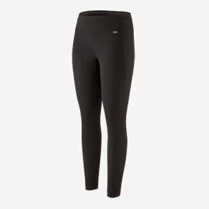Patagonia Capilene® Midweight Bottoms Naisten Housut Mustat Suomi | QV2614-3945