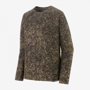Patagonia Capilene® Midweight Crew Miesten Topit Ruskea Suomi | GU2514-3780