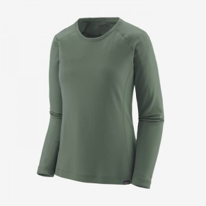 Patagonia Capilene® Midweight Crew Naisten Topit Vihreä Suomi | PD3913-0780