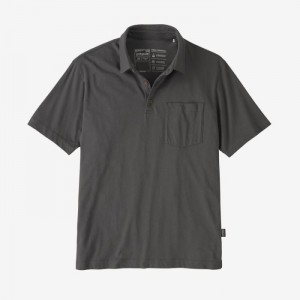 Patagonia Cotton in Conversion Lightweight Polo Shirt Miesten Paidat Harmaat Suomi | JG1656-5822