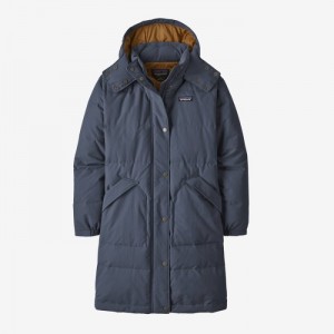 Patagonia Downdrift Parka Naisten Parka Sininen Suomi | UM3207-3157