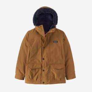 Patagonia Insulated Isthmus Jacket Lasten Takit Ruskea Suomi | PE355-2674