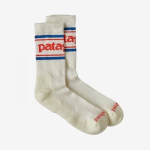 Patagonia Lightweight Merino Performance Crew Socks Miesten Sukat Valkoinen Suomi | DT750-4279
