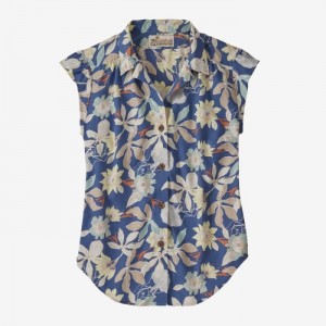 Patagonia Lightweight Pataloha® Shirt Naisten Paidat Sininen Suomi | MI3428-3426