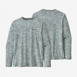 Patagonia Long-Sleeved Capilene® Cool Daily Fish Graphic Shirt Miesten Paidat Rocksand: Stainless Suomi | DA1685-5709