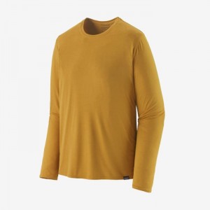Patagonia Long-Sleeved Capilene® Cool Daily Shirt Miesten Paidat Kultaiset Vaaleankultaiset Suomi | CY1724-9545