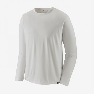 Patagonia Long-Sleeved Capilene® Cool Daily Shirt Miesten Paidat Valkoinen Suomi | NW1727-0357