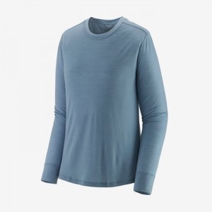 Patagonia Long-Sleeved Capilene® Cool Merino Shirt Naisten Paidat Vaaleanharmaat Suomi | SP3502-8938