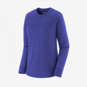 Patagonia Long-Sleeved Capilene® Cool Merino Shirt Naisten Paidat Sininen Suomi | GQ3504-1980