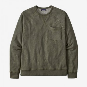 Patagonia Mahnya Fleece Crewneck Sweatshirt Miesten Puserot Vihreä Suomi | MI2129-4750
