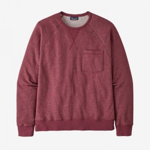 Patagonia Mahnya Fleece Crewneck Sweatshirt Miesten Puserot Punainen Suomi | VP2134-9928