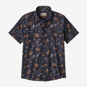 Patagonia Malihini Pataloha® Shirt Miesten Paidat Mustat Suomi | AL1788-6283