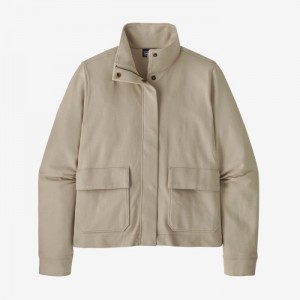 Patagonia Organic Cotton Roaming Layering Shirt Jacket Naisten Takit Pumice Suomi | IG2948-0022