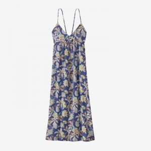 Patagonia Pataloha® Strappy Dress Naisten Mekko Sininen Suomi | DT2688-6963