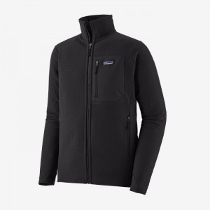 Patagonia R2® TechFace Jacket Miesten Takit Mustat Suomi | IR1172-5681