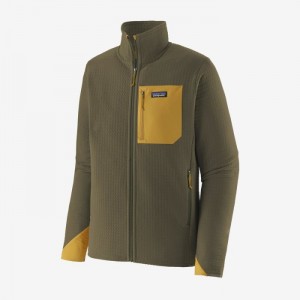 Patagonia R2® TechFace Jacket Miesten Takit Vihreä Suomi | QY1173-7004