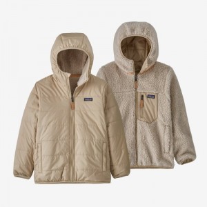 Patagonia Reversible Ready Freddy Hoody Lasten Huppari Oar Tan Suomi | DE251-9153