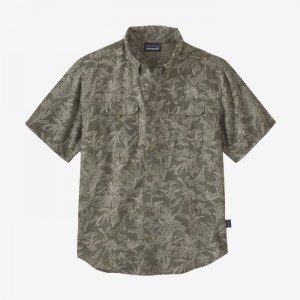 Patagonia Self-Guided Hike Shirt Miesten Paidat Vihreä Suomi | IR1798-6584