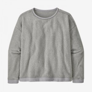 Patagonia Shearling Fleece Crew Naisten Fleece Harmaat Suomi | SD2723-1815