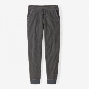 Patagonia Shearling Fleece Pants Miesten Housut X-Ray Grey™ Suomi | EJ1425-4883