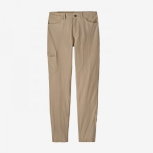 Patagonia Skyline Traveler Pants - Regular Naisten Housut Oar Tan Suomi | DA3171-0285