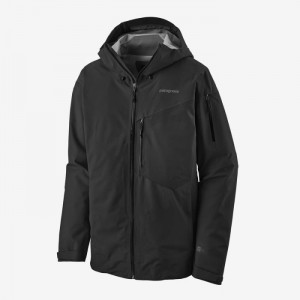 Patagonia SnowDrifter Jacket Miesten Takit Mustat Suomi | QR1211-5450