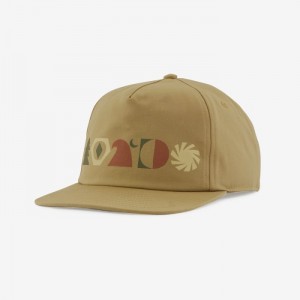 Patagonia Spirited Seasons Funfarer Cap Miesten Lippis Khaki Suomi | IX644-1594